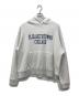 AP STUDIO（エーピーストゥディオ）の古着「ELIZABETH TOWNS フーディー」｜グレー