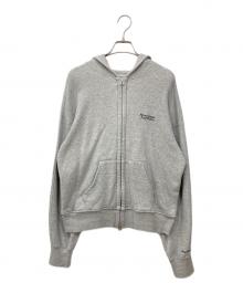 Americana（アメリカーナ）の古着「裏毛サーマル ジップパーカー」｜グレー
