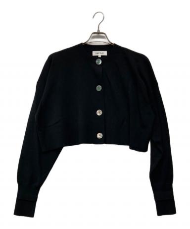 中古・古着通販】ENFOLD (エンフォルド) BIG-BUTTON SHORT-CARDIGAN