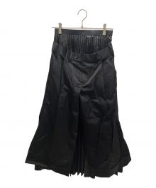 JUNYA WATANABE COMME des GARCONS（(ジュンヤワタナベ コムデギャルソン）の古着「SATIN PANTS」｜ブラック