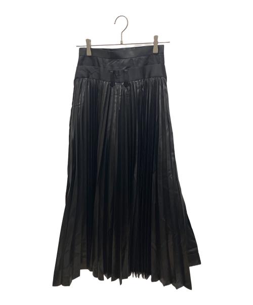 JUNYA WATANABE COMME des GARCONS（(ジュンヤワタナベ コムデギャルソン）JUNYA WATANABE COMME des GARCONS ((ジュンヤワタナベ コムデギャルソン) SATIN PANTS ブラック サイズ:xsの古着・服飾アイテム