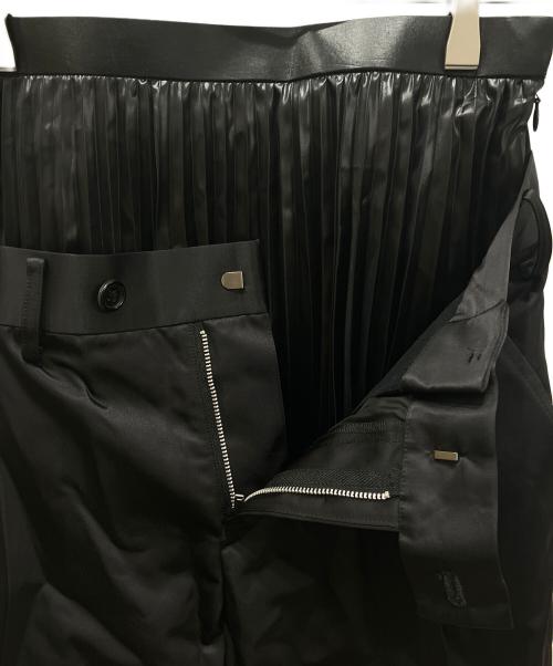 JUNYA WATANABE COMME des GARCONS（(ジュンヤワタナベ コムデギャルソン）JUNYA WATANABE COMME des GARCONS ((ジュンヤワタナベ コムデギャルソン) SATIN PANTS ブラック サイズ:xsの古着・服飾アイテム