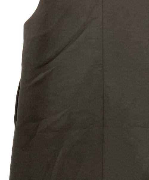 icB（アイシービー）icB (アイシービー) コンパクトダブルフェイス ジャンパースカート ブラック サイズ:XSの古着・服飾アイテム