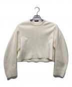 YLEVEイレーヴ）の古着「TWEEDY BONDING JERSEY BL」｜アイボリー