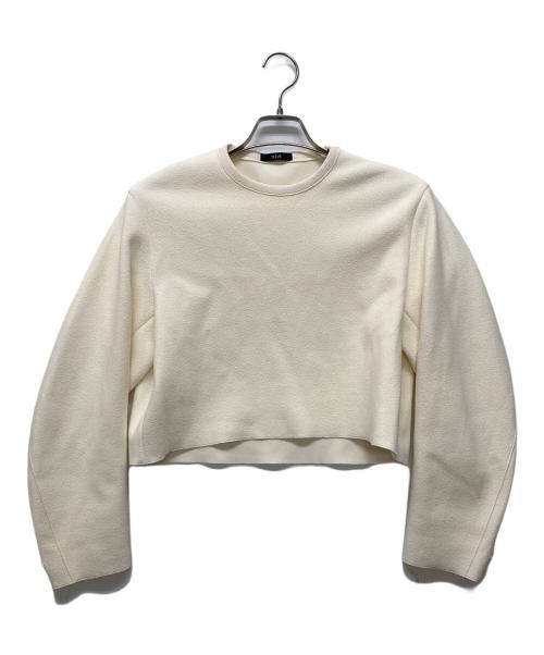 YLEVE（イレーヴ）YLEVE (イレーヴ) TWEEDY BONDING JERSEY BL アイボリーの古着・服飾アイテム