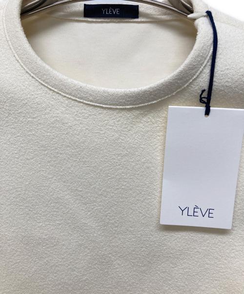 YLEVE（イレーヴ）YLEVE (イレーヴ) TWEEDY BONDING JERSEY BL アイボリーの古着・服飾アイテム