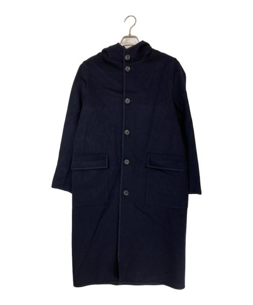 MACKINTOSH（マッキントッシュ）MACKINTOSH (マッキントッシュ) ウールフーデッドコート ネイビー サイズ:34の古着・服飾アイテム