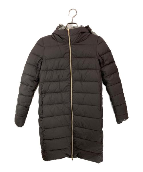 HERNO（ヘルノ）HERNO (ヘルノ) リバーシブルダウンコート ブラウン×グレー サイズ:42の古着・服飾アイテム