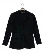 LAUREN RALPH LAURENローレンラルフローレン）の古着「3Bニットテーラードジャケット」｜ブラック
