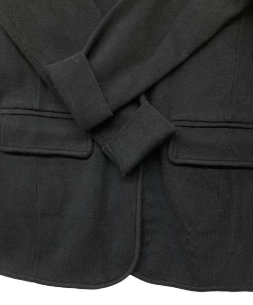 LAUREN RALPH LAUREN（ローレンラルフローレン）LAUREN RALPH LAUREN (ローレンラルフローレン) 3Bニットテーラードジャケット ブラック サイズ:XSの古着・服飾アイテム