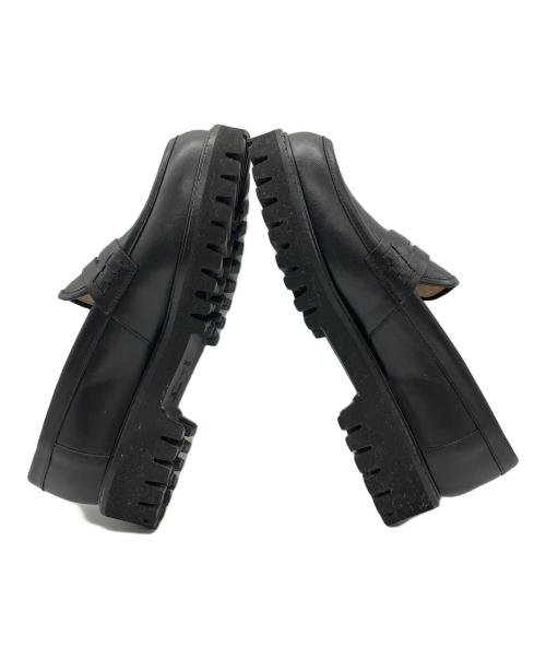 CORSO ROMA 9（コルソローマノーヴェ）CORSO ROMA 9 (コルソローマノーヴェ) プレーンローファー ブラック サイズ:37の古着・服飾アイテム