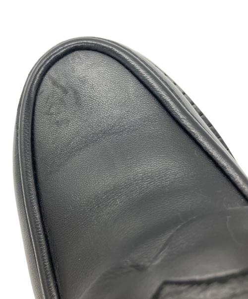 CORSO ROMA 9（コルソローマノーヴェ）CORSO ROMA 9 (コルソローマノーヴェ) プレーンローファー ブラック サイズ:37の古着・服飾アイテム