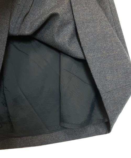 MARGARET HOWELL（マーガレットハウエル）MARGARET HOWELL (マーガレットハウエル) チェックフレアスカート グレーの古着・服飾アイテム