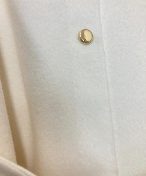 FRAY ID（フレイ アイディー）FRAY ID (フレイ アイディー) super140'sウールリバーコート アイボリー サイズ:１ 未使用品の古着・服飾アイテム