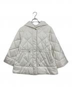 Pinky & Dianneピンキーアンドダイアン）の古着「キルティングショートコート」｜アイボリー