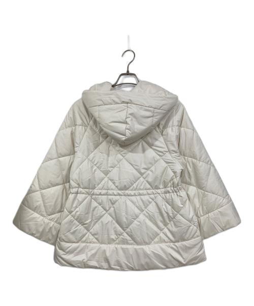 Pinky & Dianne（ピンキーアンドダイアン）Pinky & Dianne (ピンキーアンドダイアン) キルティングショートコート アイボリー サイズ:38の古着・服飾アイテム