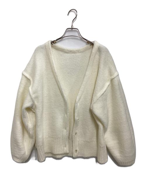 FRAY ID（フレイ アイディー）FRAY ID (フレイ アイディー) カーデセットリボンショルダーワンピース ベージュ サイズ:1 未使用品の古着・服飾アイテム