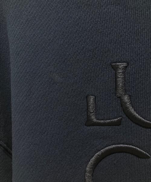 LOEWE（ロエベ）LOEWE (ロエベ) 24SS RELAXED FIT HOODIE リラックスフィット アナグラム ロゴ フーディー ネイビー サイズ:XSの古着・服飾アイテム