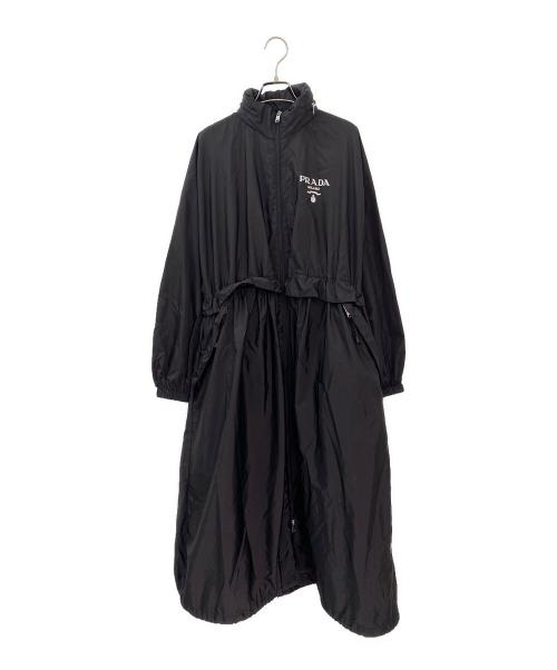 PRADA（プラダ）PRADA (プラダ) ライトRe-nylon レインコート ブラック サイズ:38の古着・服飾アイテム