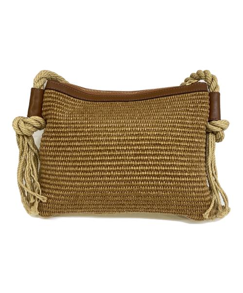 MARNI（マルニ）MARNI (マルニ) ラフィアクロスバッグ ブラウンの古着・服飾アイテム