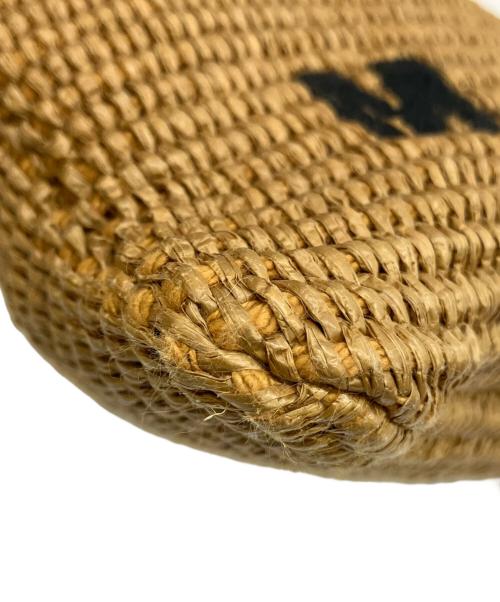 MARNI（マルニ）MARNI (マルニ) ラフィアクロスバッグ ブラウンの古着・服飾アイテム