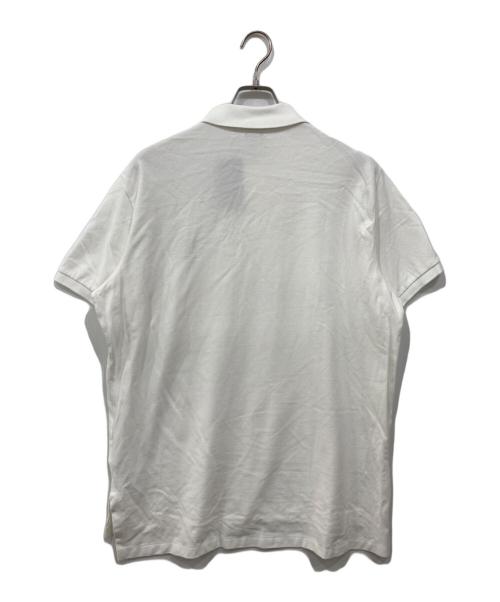 POLO RALPH LAUREN（ポロ・ラルフローレン）POLO RALPH LAUREN (ポロ・ラルフローレン) ワンポイント鹿の子半袖ポロシャツ ホワイト サイズ:XL 未使用品の古着・服飾アイテム