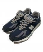 NEW BALANCEニューバランス）の古着「U991NV2」｜ネイビー