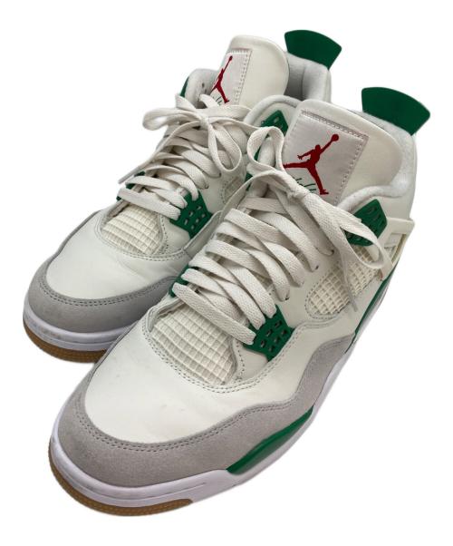 NIKE SB（ナイキエスビー）NIKE SB (ナイキエスビー) ハイカットスニーカー ホワイト×グリーン サイズ:29の古着・服飾アイテム