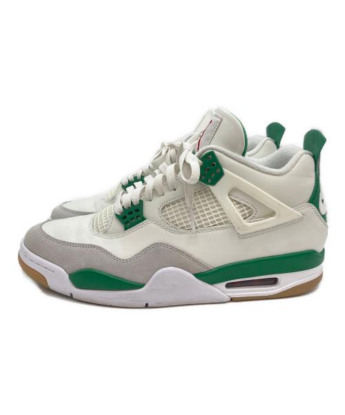 NIKE SB（ナイキエスビー）NIKE SB (ナイキエスビー) ハイカットスニーカー ホワイト×グリーン サイズ:29の古着・服飾アイテム