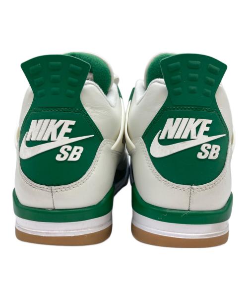 NIKE SB（ナイキエスビー）NIKE SB (ナイキエスビー) ハイカットスニーカー ホワイト×グリーン サイズ:29の古着・服飾アイテム