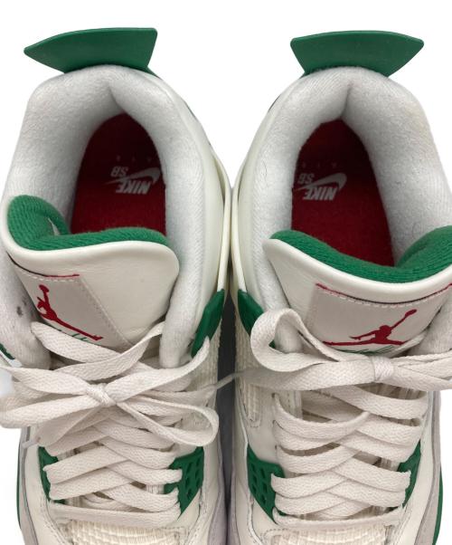 NIKE SB（ナイキエスビー）NIKE SB (ナイキエスビー) ハイカットスニーカー ホワイト×グリーン サイズ:29の古着・服飾アイテム