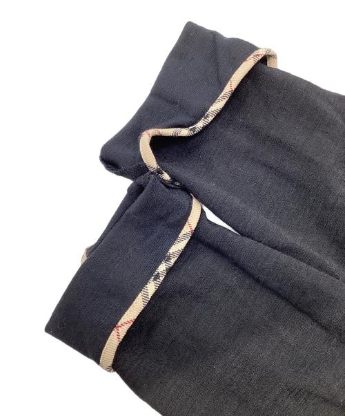 BURBERRY BLUE LABEL（バーバリー ブルー レーベル）BURBERRY BLUE LABEL (バーバリーロンドンブルーレーベル) ノバチェック ドッキングワンピース ブラック サイズ:38の古着・服飾アイテム