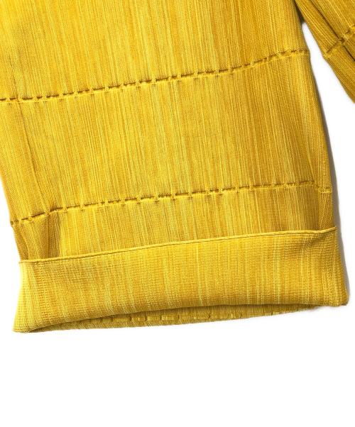 IM MEN（アイム メン）IM MEN (アイム メン) ニットワイドパンツ マスタード サイズ:3の古着・服飾アイテム