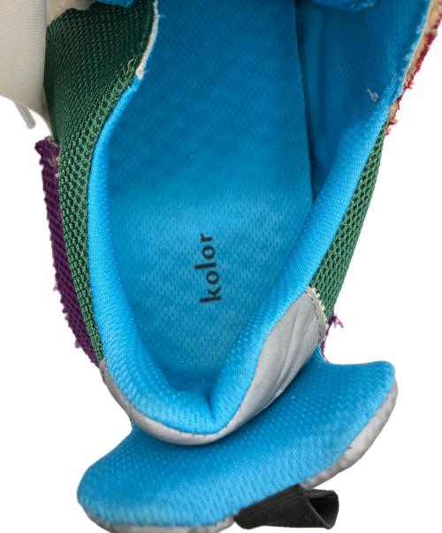 KOLOR（カラー）KOLOR (カラー) 再構築スニーカー ブルー サイズ:25.5の古着・服飾アイテム