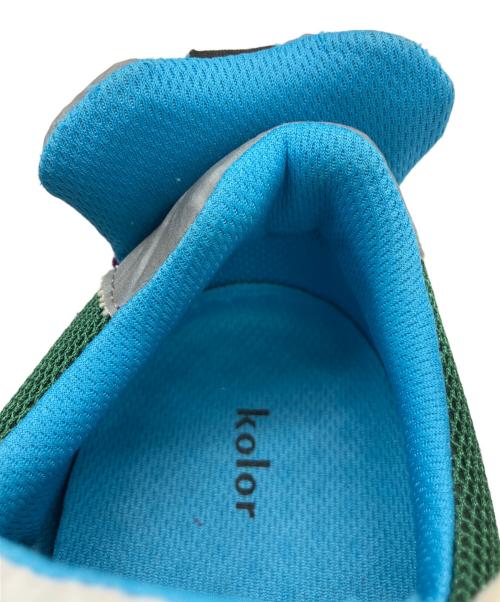 KOLOR（カラー）KOLOR (カラー) 再構築スニーカー ブルー サイズ:25.5の古着・服飾アイテム