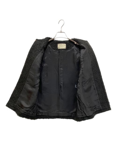 UNITED ARROWS（ユナイテッドアローズ）UNITED ARROWS (ユナイテッドアローズ) シャギーツイードベスト ブラック サイズ:36の古着・服飾アイテム