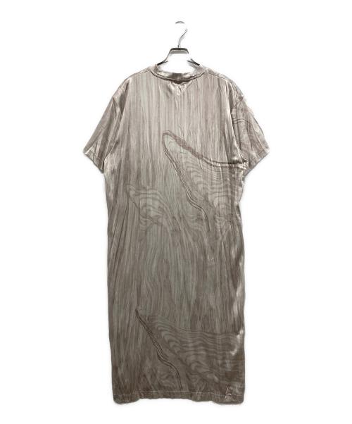 Acne studios（アクネ ストゥディオス）Acne studios (アクネ ストゥディオス) Pleated T-Shirt Dress ベージュ サイズ:Sの古着・服飾アイテム