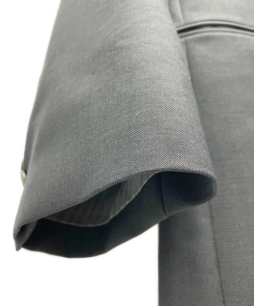 Acne studios（アクネ ストゥディオス）ACNE STUDIOS (アクネ ストゥディオス) ノーカラージャケット グレー サイズ:SIZE 32の古着・服飾アイテム