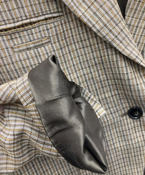 Acne studios（アクネ ストゥディオズ）ACNE STUDIOS (アクネ ストゥディオス) シングルブレストジャケット ブラウン サイズ:SIZE30の古着・服飾アイテム