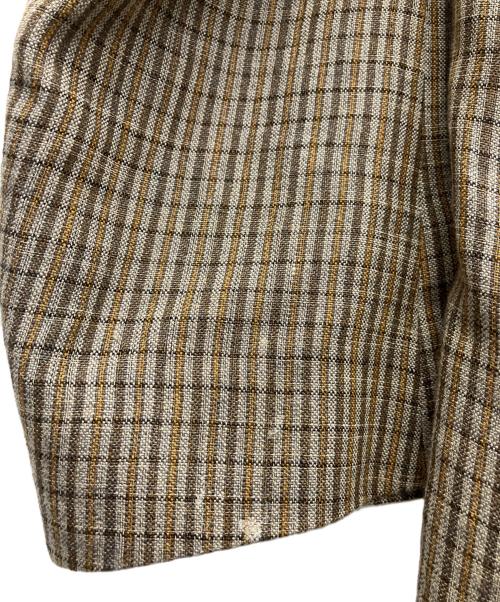 Acne studios（アクネ ストゥディオズ）ACNE STUDIOS (アクネ ストゥディオス) シングルブレストジャケット ブラウン サイズ:SIZE30の古着・服飾アイテム