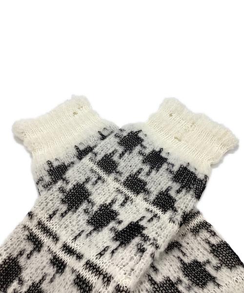 Acne studios（アクネ ストゥディオス）Acne studios (アクネ ストゥディオス) ウールブレンドニット　FN-WN-KNIT000623 A60462 ホワイト サイズ:XXSの古着・服飾アイテム