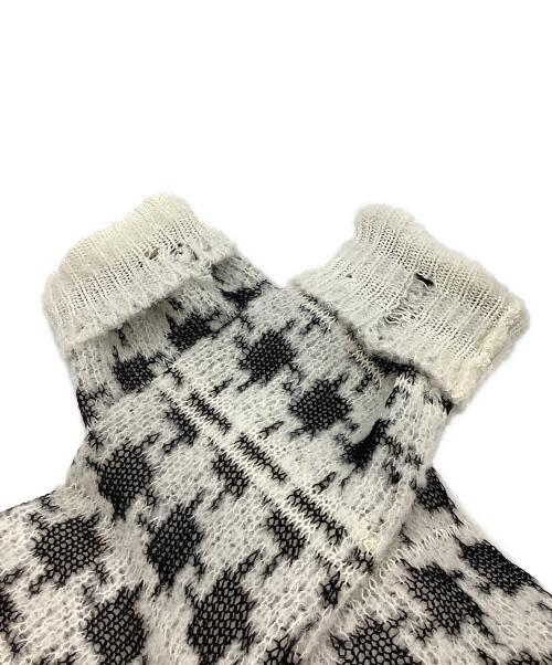 Acne studios（アクネ ストゥディオス）Acne studios (アクネ ストゥディオス) ウールブレンドニット　FN-WN-KNIT000623 A60462 ホワイト サイズ:XXSの古着・服飾アイテム