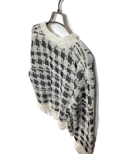 Acne studios（アクネ ストゥディオス）Acne studios (アクネ ストゥディオス) ウールブレンドニット　FN-WN-KNIT000623 A60462 ホワイト サイズ:XXSの古着・服飾アイテム