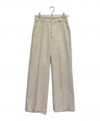 THE SHINZONEザ シンゾーン）の古着「CENTER PRESS PANTS（センタープレスパンツ）」｜ベージュ