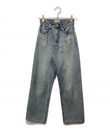 YANUK（ヤヌーク）の古着「ボーイズストレートデニム LEA」｜インディゴ