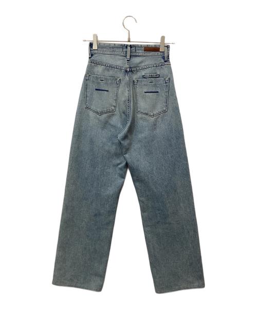 YANUK（ヤヌーク）YANUK (ヤヌーク) ボーイズストレートデニム LEA インディゴ サイズ:22の古着・服飾アイテム