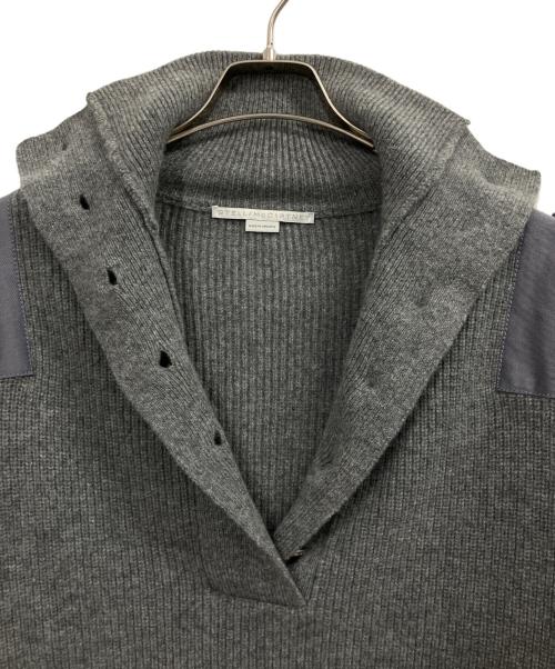 STELLA McCARTNEY（ステラマッカートニー）STELLA McCARTNEY (ステラマッカートニー) コマンドニット グレー サイズ:40の古着・服飾アイテム