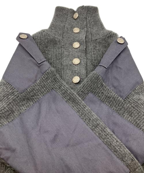 STELLA McCARTNEY（ステラマッカートニー）STELLA McCARTNEY (ステラマッカートニー) コマンドニット グレー サイズ:40の古着・服飾アイテム