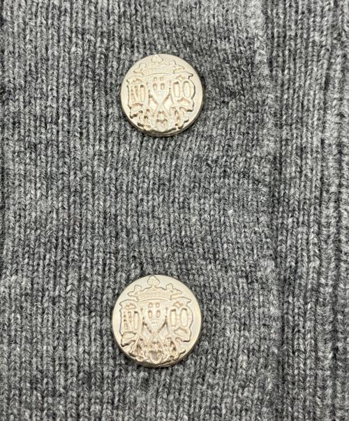 STELLA McCARTNEY（ステラマッカートニー）STELLA McCARTNEY (ステラマッカートニー) コマンドニット グレー サイズ:40の古着・服飾アイテム