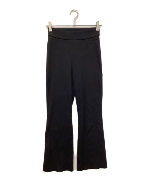 MUSE de Deuxieme Classe（ミューズ ドゥーズィエム クラス）MUSE de Deuxieme Classe (ミューズ ドゥーズィエム クラス) SWING RIB パンツ ブラック サイズ:36の古着・服飾アイテム